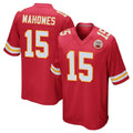 KC.Chiefs #15 Patrick Mahomes Player Red Home Game Edoa Stitched Jerseys