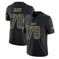 NO.Saints #78 Erik McCoy Player Black Impact Limited Home Game Edoa Stitched Jerseys