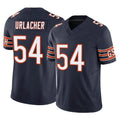 C.Bears #54 Brian Urlacher Player Navy Vapor F.U.S.E. Limited Home Game Edoa Stitched Jerseys