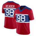 NY.Giants #98 DJ Reader Player Red Century Vapor F.U.S.E. Home Game Edoa Stitched Jerseys