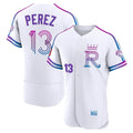 KC.Royals #13 Salvador Perez Player White 2026 City Connect Limited Elite Home Edoa Stitched Jerseys