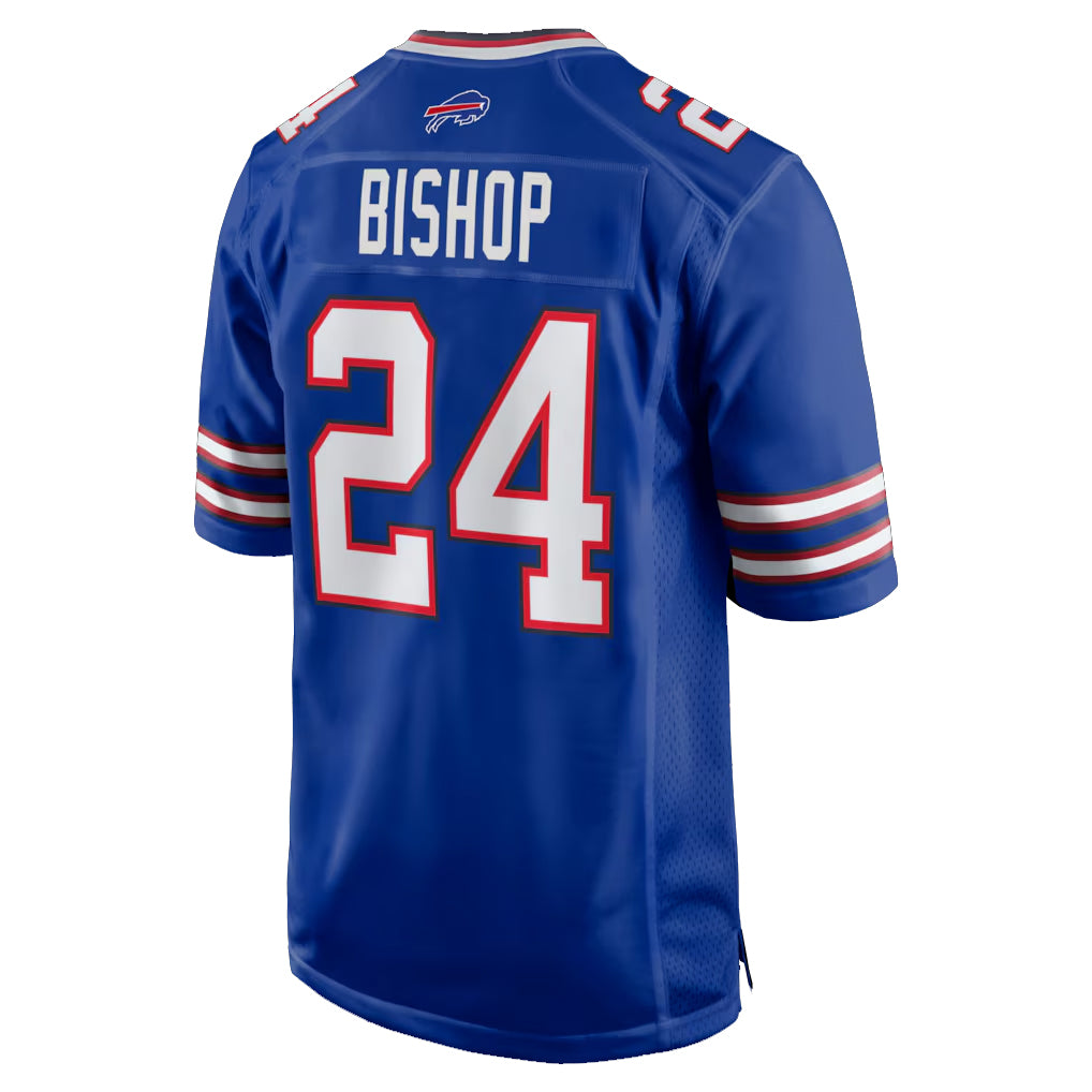 B.Bills #24 Cole Bishop Player Royal Home Game Edoa Stitched Jerseys