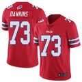 B.Bills #73 Dion Dawkins Player Red Vapor Untouchable Limited Edoa Stitched Jerseys
