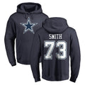 D.Cowboys #73 Tyler Smith Player Navy Pullover Hoodies Limited Edoa Stitched Jerseys