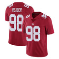 NY.Giants #98 DJ Reader Player Red Limited Vapor Untouchable Home Game Edoa Stitched Jerseys