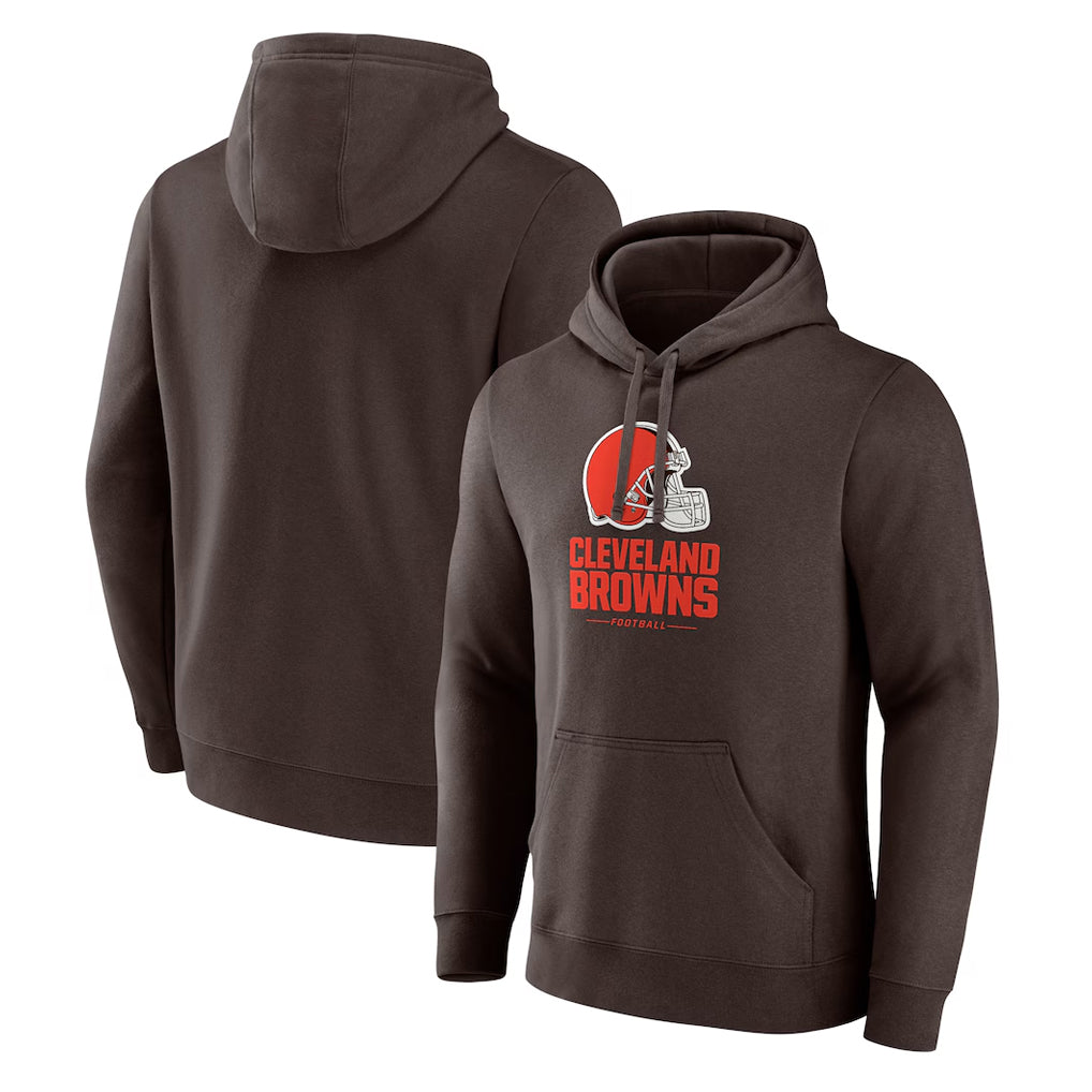 C.Browns ## Browns Blank Player Brown Primetime Lockup Pullover Hoodie Edoa Stitched Jerseys