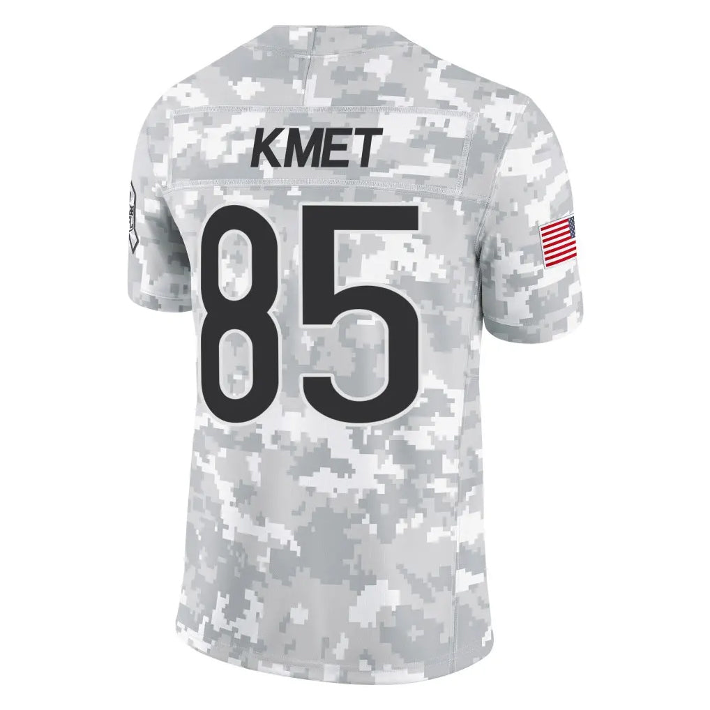 C.Bears #85 Cole Kmet Player Arctic Camo Salute to Service Limited Edoa Stitched Jerseys