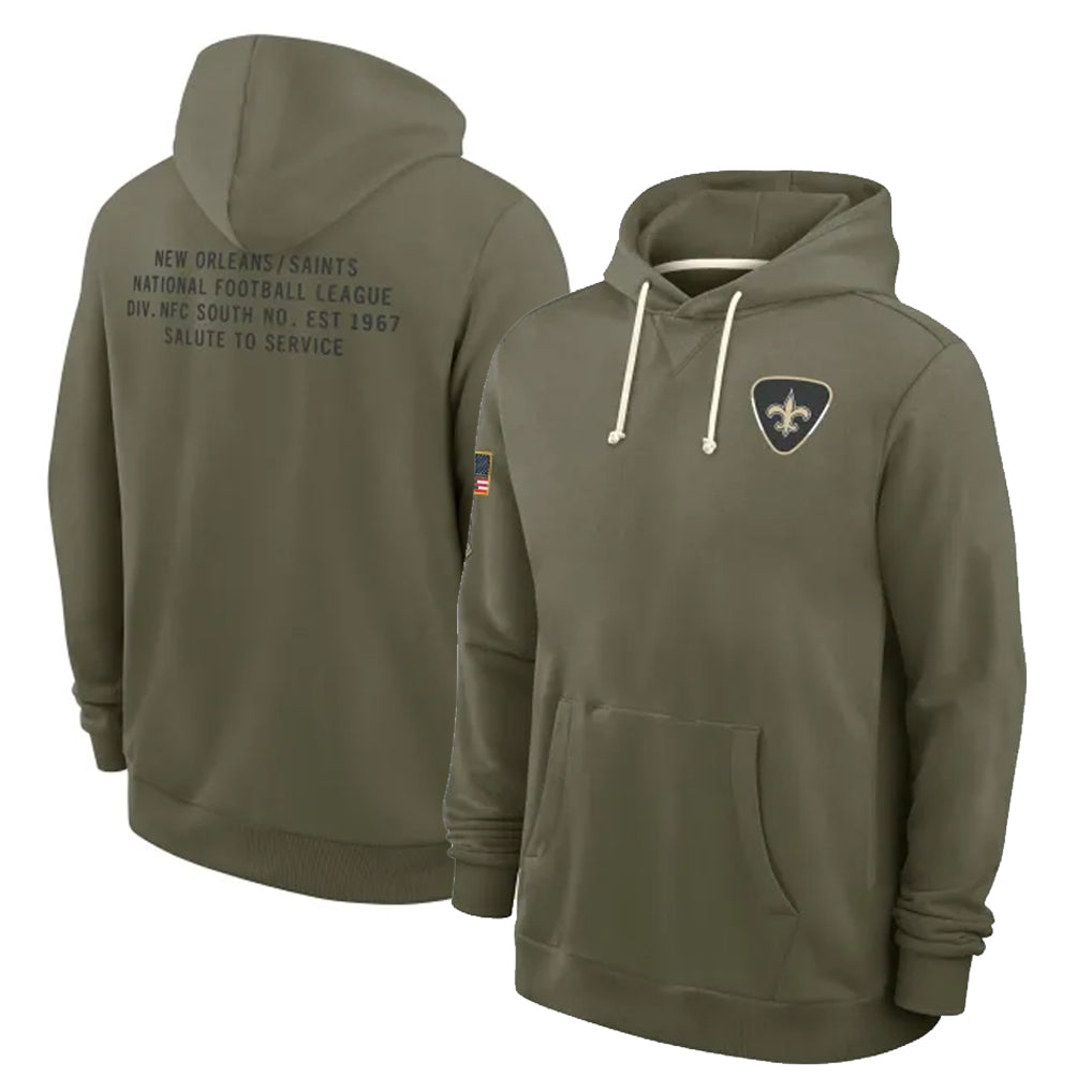 NO.Saints ## Saints Blank Player Olive Salute to Service Pullover Hoodies Limited Edoa Stitched Jerseys