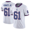 NY.Giants #61 John Michael Schmitz Jr. Player White Color Rush Home Game Edoa Stitched Jerseys