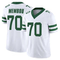 NY.Jets #70 Armand Membou Player White Legacy Limited Vapor F.U.S.E. Home Game Edoa Stitched Jerseys