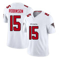 A.Falcons #15 Brian Robinson Player White Team Color Vapor F.U.S.E. Limited Edoa Stitched Jerseys