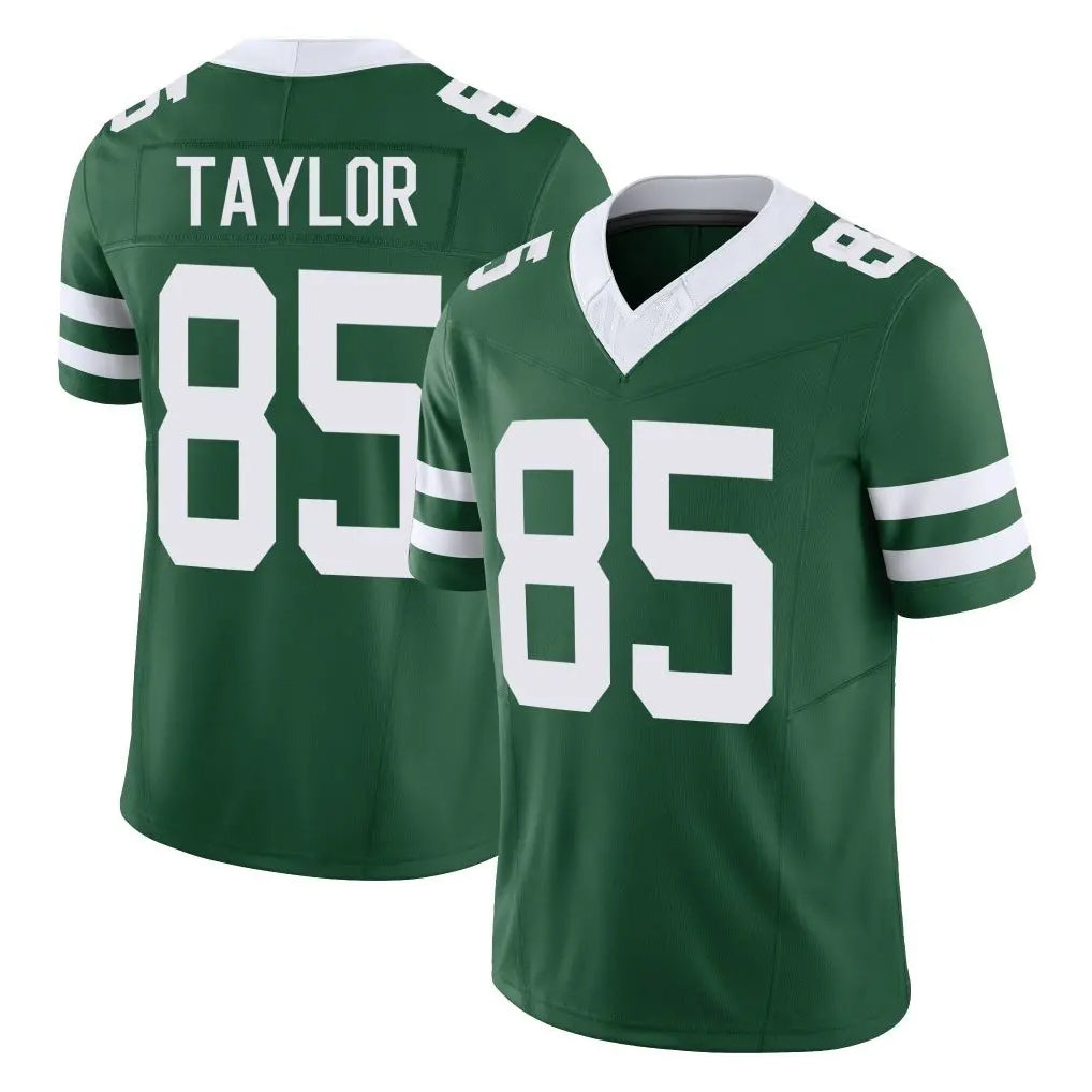 NY.Jets #85 Mason Taylor Player Green Legacy Limited Vapor F.U.S.E. Home Game Edoa Stitched Jerseys