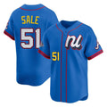 A.Braves #51 Chris Sale Player Royal National League All-Star Edition Game Edoa Stitched Jerseys
