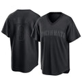 C.Reds #3 Ke'Bryan Hayes Player Black T-shirt Game Home Edoa Stitched Jerseys