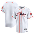 H.Astros ## Astros Blank Player White Home Limited Edoa Stitched Jerseys