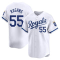 KC.Royals #55 Cole Ragans Player White Alt Limited Home Edoa Stitched Jerseys