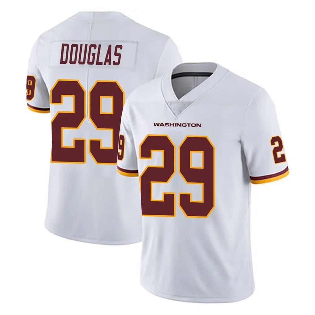 W.Commanders #29 Rasul Douglas Player White Limited Vapor Untouchable Home Game Edoa Stitched Jerseys