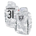 C.Bears #31 Dillon Thieneman Player Arctic Camo Salute to Service Pullover Hoodies Limited Edoa Stitched Jerseys