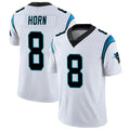C.Panthers #8 Jaycee Horn Player White Vapor Untouchable Limited Game Edoa Stitched Jerseys