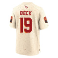 A.Cardinals #19 Carson Beck Player Cream Rivalries Collection Game Edoa Stitched Jerseys