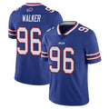 B.Bills #96 Deone Walker Player Royal Vapor Untouchable Limited Edoa Stitched Jerseys