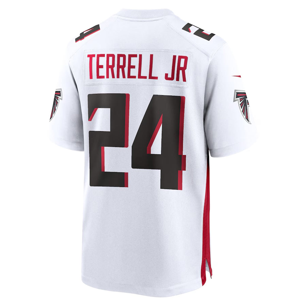 A.Falcons #24 A.J. Terrell Jr. Player White Home Game Edoa Stitched Jerseys