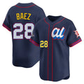 D.Tigers #28 Javier B¨¢ez Player Navy Limited American League All-Star Edition Edoa Stitched Jerseys