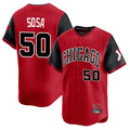 C.White Sox #50 Lenyn Sosa Player Red City Connect Limited Home Edoa Stitched Jerseys
