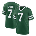 NY.Jets #7 Geno Smith Player Green Legacy Home Game Edoa Stitched Jerseys
