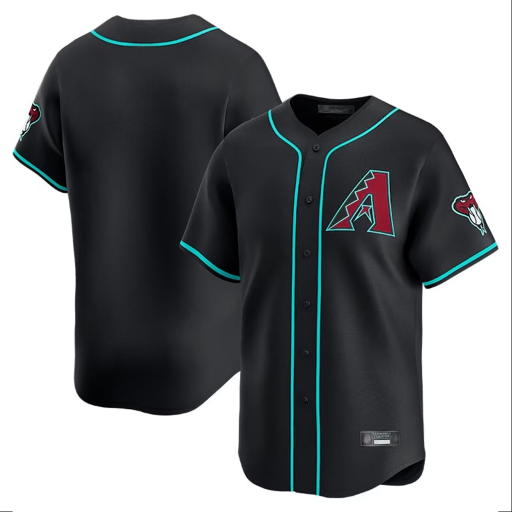 A.Diamondbacks ## Diamondbacks Blank Player Black Limited Home Game Edoa Stitched Jerseys