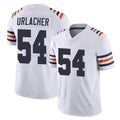 C.Bears #54 Brian Urlacher Player White Classic Vapor Limited Home Game Edoa Stitched Jerseys