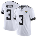 J.Jaguars #3 Jakobi Meyers Player White Vapor Untouchable Limited Home Game Edoa Stitched Jerseys
