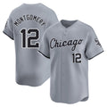 C.White Sox #12 Colson Montgomery Player Gray Road Limited Home Edoa Stitched Jerseys