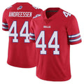 B.Bills #44 Joe Andreessen Player Red Vapor Untouchable Limited Edoa Stitched Jerseys