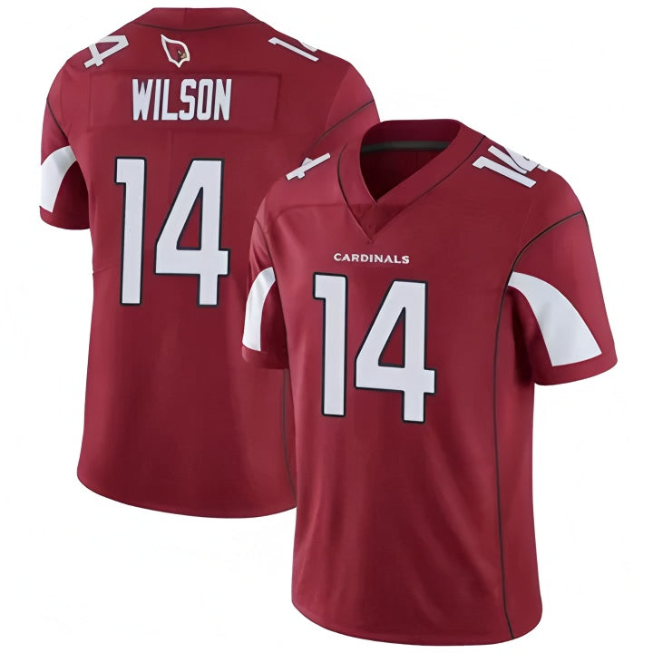 A.Cardinals #14 Michael Wilson Player Cardinal Vapor Untouchable Limited Home Game Edoa Stitched Jerseys