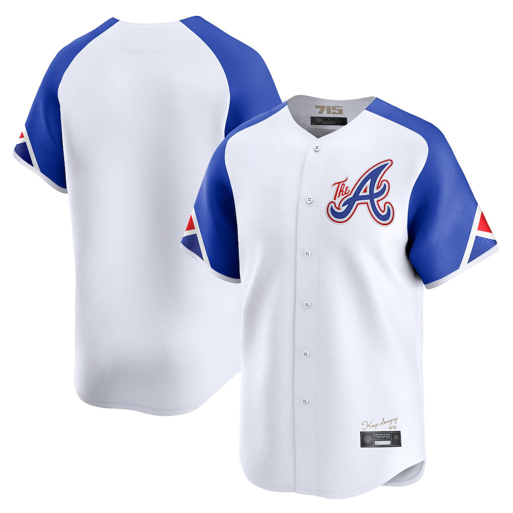 A.Braves ## Braves Blank Player White City Connect Limited Home Game Edoa Stitched Jerseys
