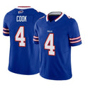 B.Bills #4 James Cook III Player Royal Vapor F.U.S.E. Limited Home Game Edoa Stitched Jerseys