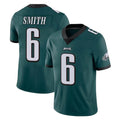 P.Eagles #6 DeVonta Smith Player Team Color Green Vapor Untouchable Home Game Edoa Stitched Jerseys
