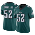 P.Eagles #52 Jonathan Greenard Player Team Color Green Limited Vapor F.U.S.E. Home Game Edoa Stitched Jerseys