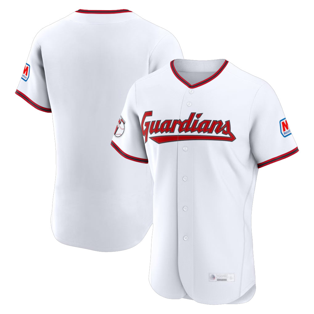 C.Guardians ## Guardians Blank Player White Limited Elite Home Edoa Stitched Jerseys