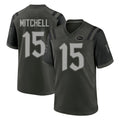 NY.Jets #15 Adonai Mitchell Player Green 2025 Rivalries Collection Home Game Edoa Stitched Jerseys