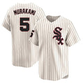 C.White Sox #5 Munetaka Murakami Player Cream Cooperstown Collection Limited Home Edoa Stitched Jerseys