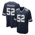 D.Cowboys #52 Tyler Booker Player Navy Home Game Edoa Stitched Jerseys