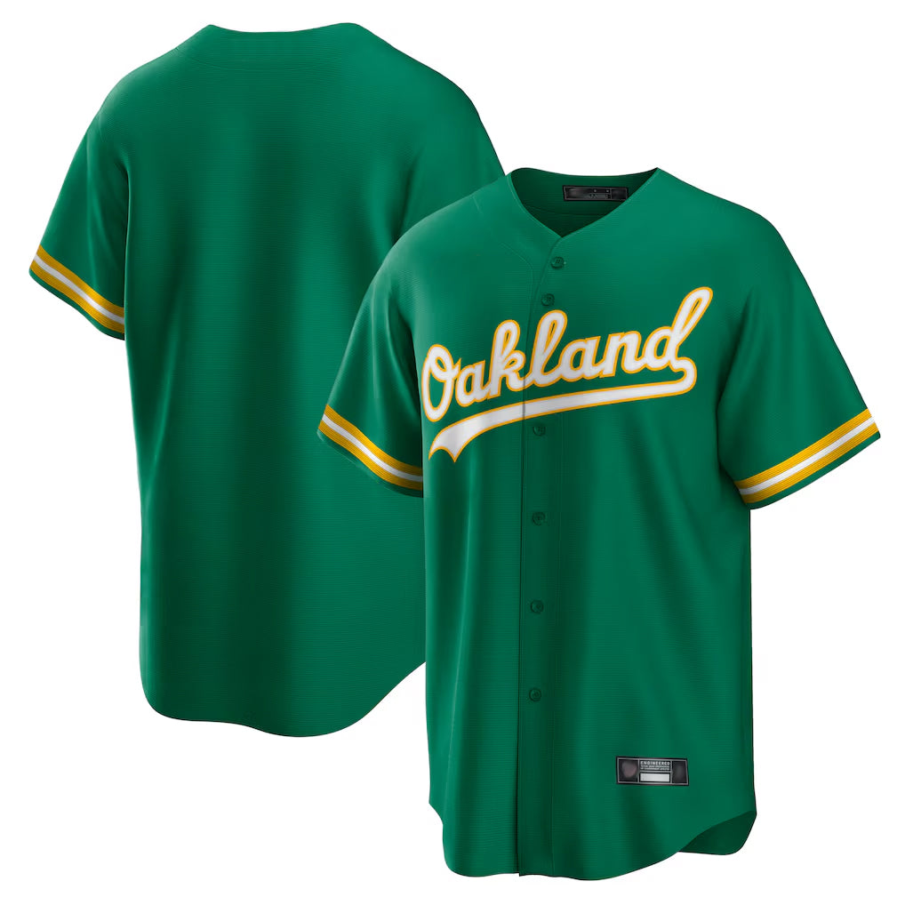 Athletics ## Athletics Blank Player Green Home Game Edoa Stitched Jerseys