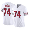 A.Cardinals #74 Isaiah Adams Player White Vapor F.U.S.E. Limited Home Game Edoa Stitched Jerseys