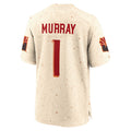 A.Cardinals #1 Kyler Murray Player Cream Rivalries Collection Game Edoa Stitched Jerseys