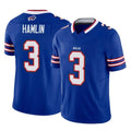 B.Bills #3 Damar Hamlin Player Royal Vapor F.U.S.E. Limited Home Game Edoa Stitched Jerseys