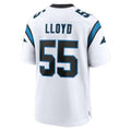 C.Panthers #55 Devin Lloyd Player White Home Game Edoa Stitched Jerseys