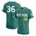 B.Red Sox #36 Triston Casas Player Green City Connect Limited Elite Home Game Edoa Stitched Jerseys