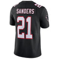 A.Falcons #21 Deion Sanders Player Black Limited Game Edoa Stitched Jerseys